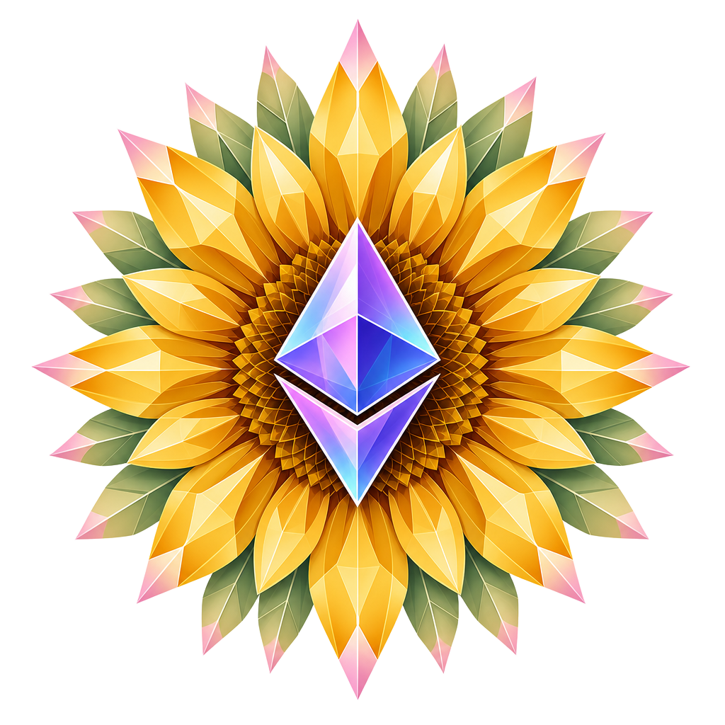 ReFi New York City — ethereum sunflower emblem